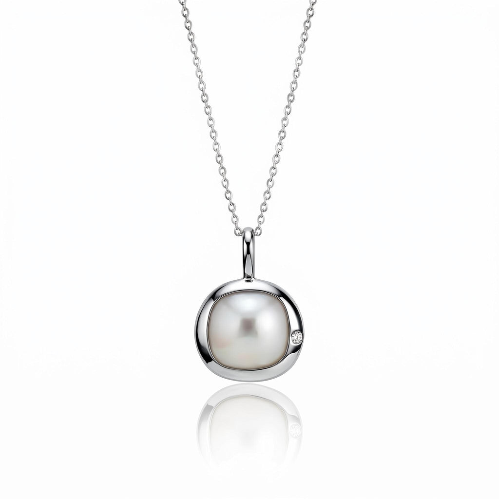 Aries Birthstone Necklace, Reversible
