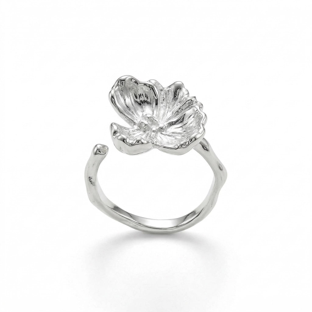 Orchid Butterfly Ring