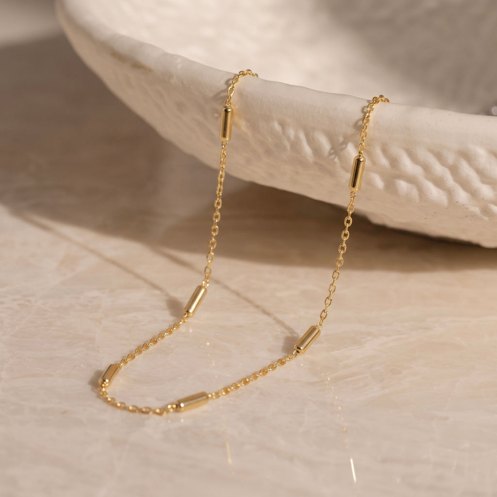 Tube Station Necklace