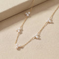 Freshwater Pearl Necklace, Handcrafted Pearl Cluster Design, 18K Gold Vermeil, Bridal Bridesmaid Jewelry, Mother's Day Gift for Her