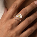 Cherry Blossom Ring, 18K Gold Vermeil, Adjustable Floral Statement Design, Dainty Nature Inspired, Gift for Her